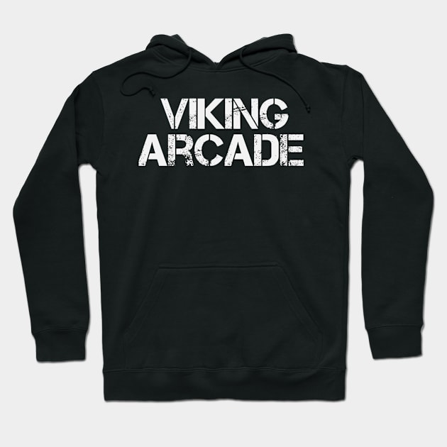 Viking Arcade Parallel Logo Hoodie by VikingArcade